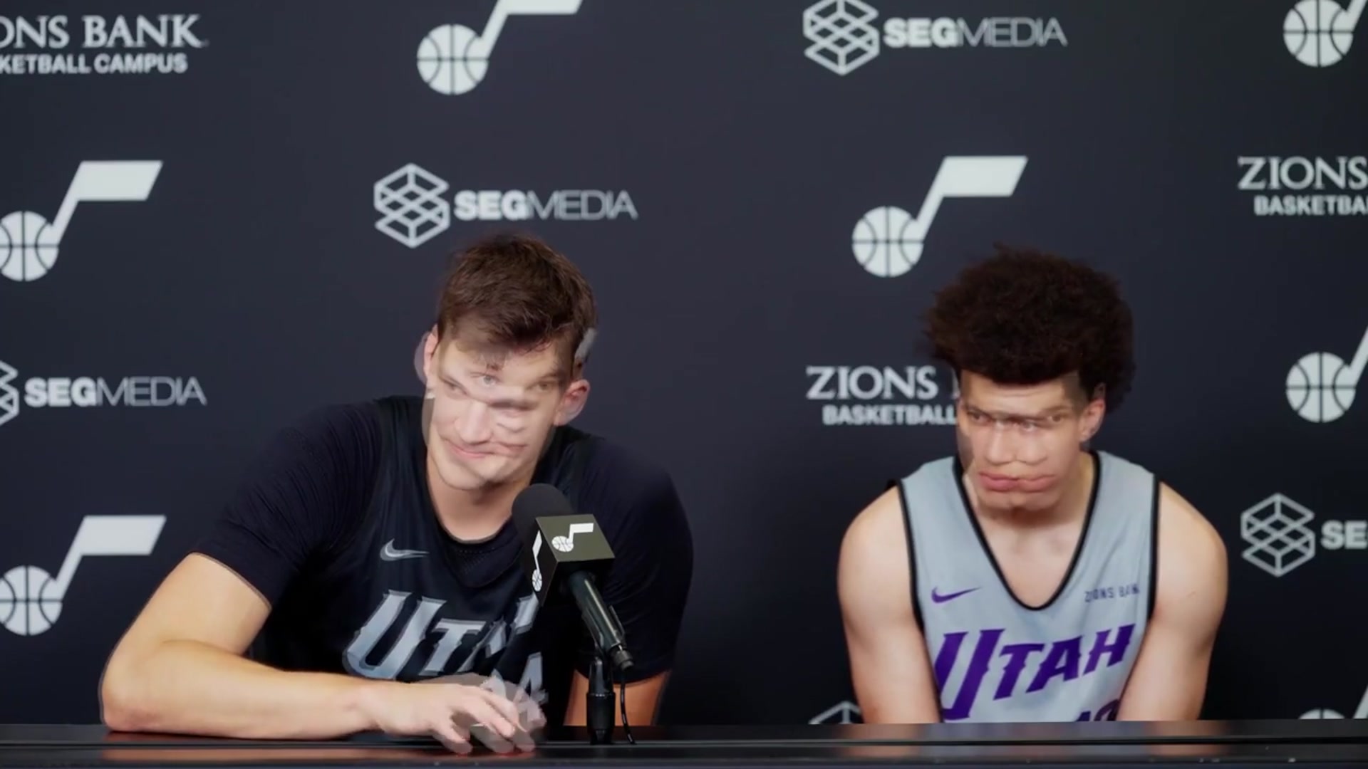 'Video thumbnail for Walker Kessler Opens Up On Utah Jazz Rookie G Walter Clayton'