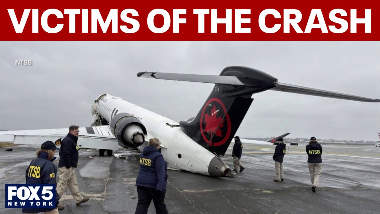 Video thumbnail for What to know about those injured in LaGuardia crash