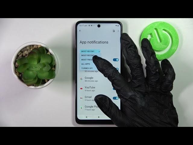 Video thumbnail for How to Turn On / Turn Off App Notifications on MOTOROLA Moto G22