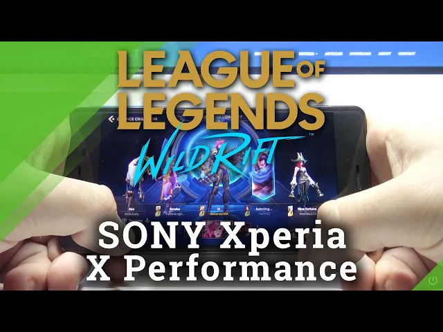 Video thumbnail for League of Legends: Wild Rift Gameplay on SONY Xperia X Performance - Device Efficient Review