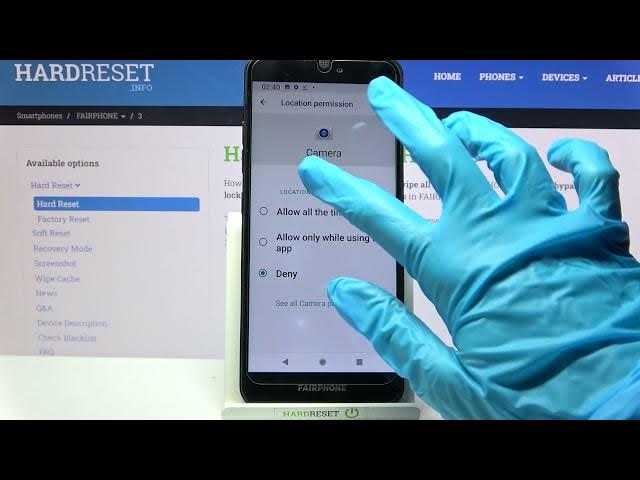 Video thumbnail for How to Change Apps Permissions in FairPhone 3 – Find Permission List