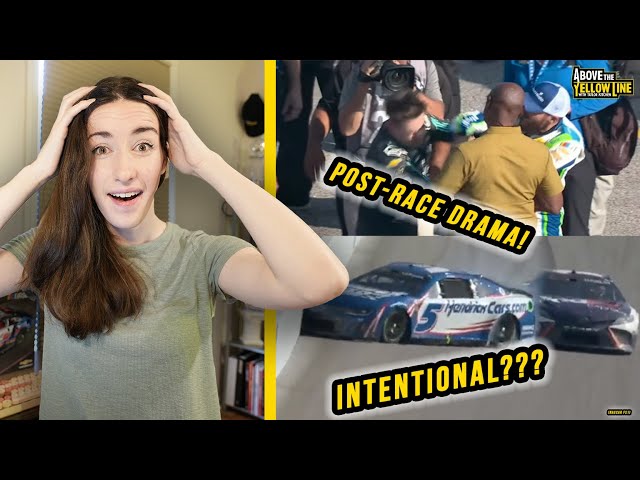 Video thumbnail for Chastain and Gragson Fight! | Hamlin and Larson Collide! | Is Kansas the Best Track? (Kansas Recap)