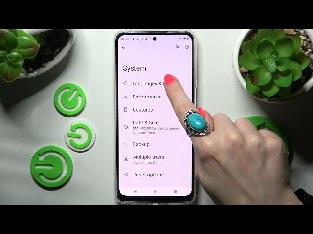 Video thumbnail for How to Turn On / Turn Off Automatic Typing Correction on MOTOROLA Moto G42 - Text Correction