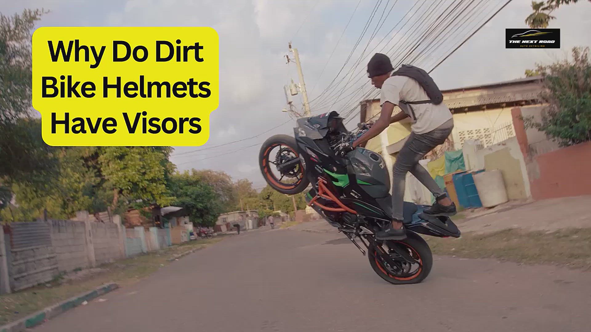 'Video thumbnail for Why Do Dirt Bike Helmets Have Visors: Visor Secrets'