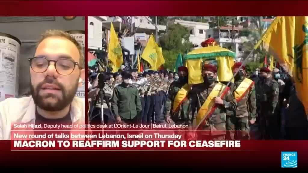 Video thumbnail for France and Lebanon share 'cultural, religious and political links, dating back to the 19th century'