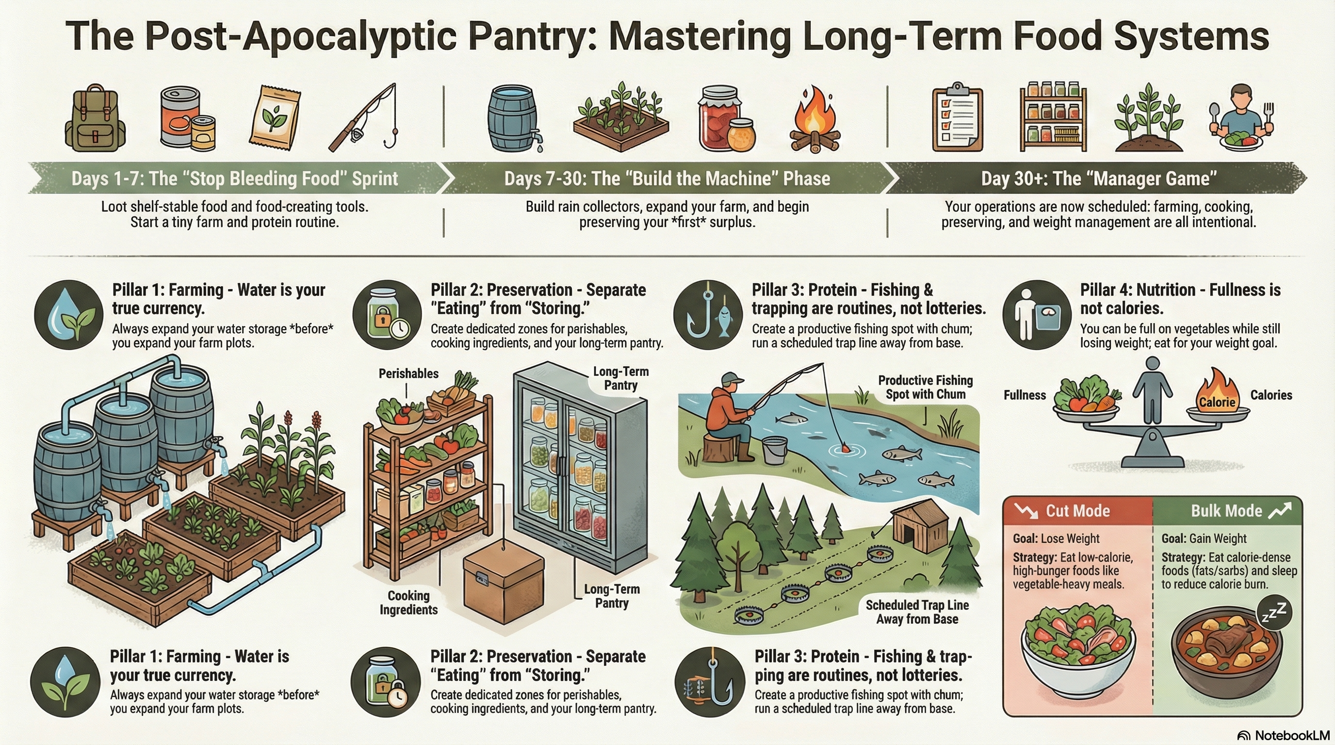 Video thumbnail for Apocalyptic Pantry: Long-Term Food Systems