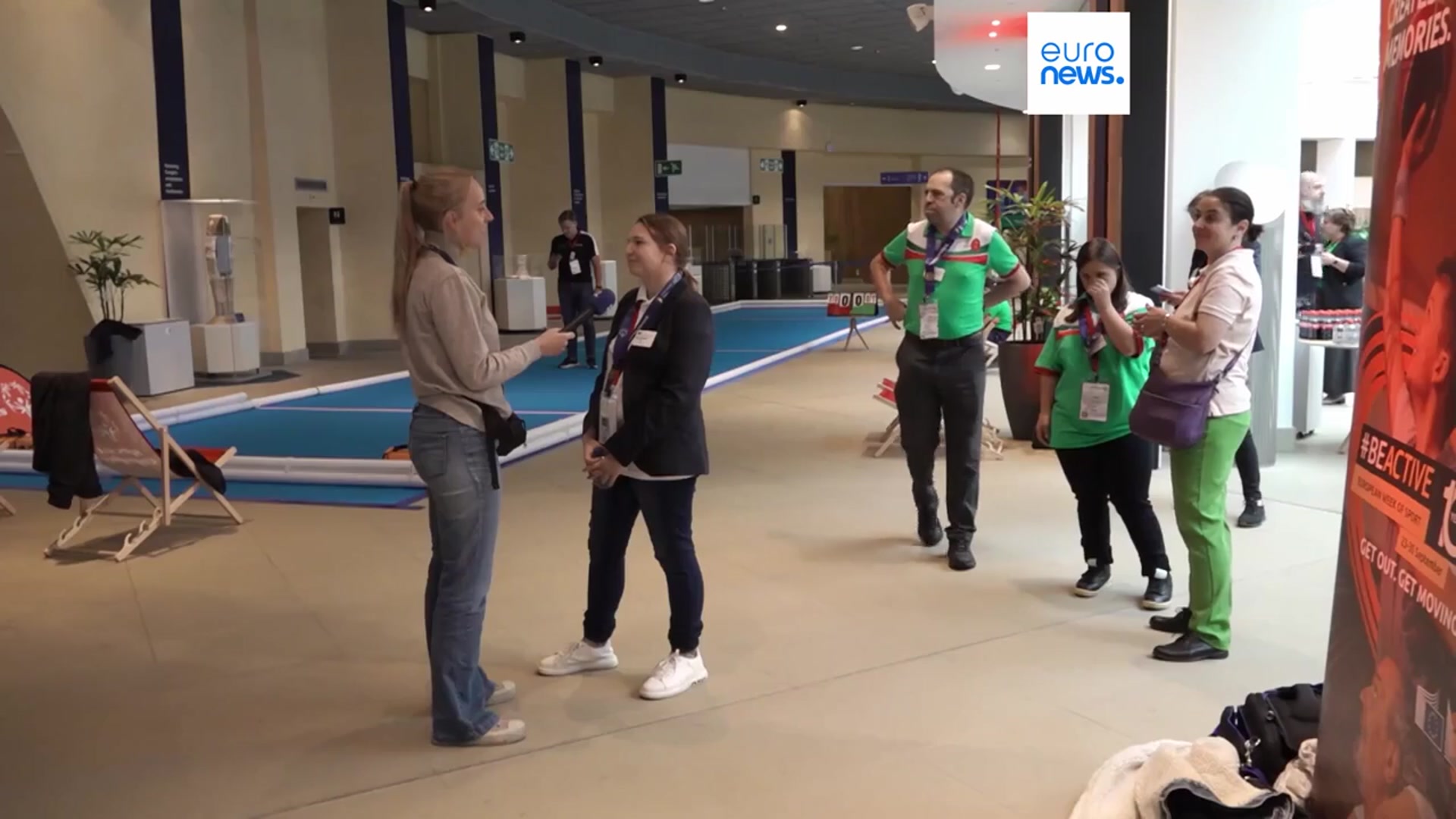 'Video thumbnail for Sport, a lever for inclusion for people with intellectual disabilities'