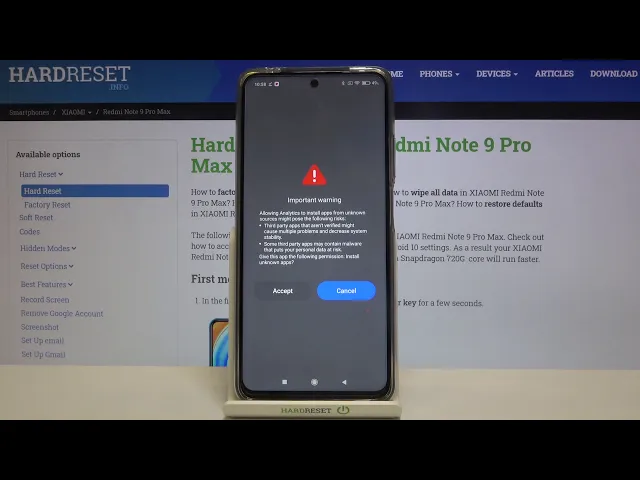 Video thumbnail for How to Enable Unknown Sources in XIAOMI Redmi Note 9 Pro Max – Allow App Installation