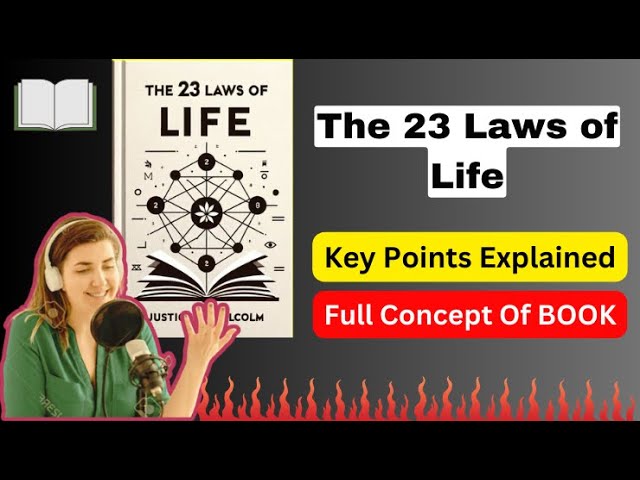 'Video thumbnail for The 23 Laws of Life By Justice O Malcolm | Master The Laws'