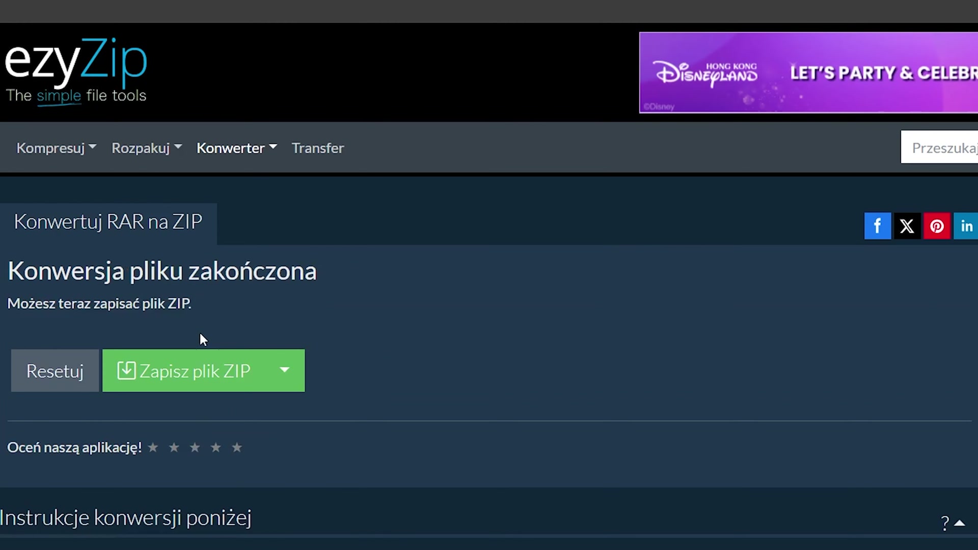 Video thumbnail for 📦 Jak przekonwertować RAR do ZIP online za darmo | Bez instalacji oprogramowania