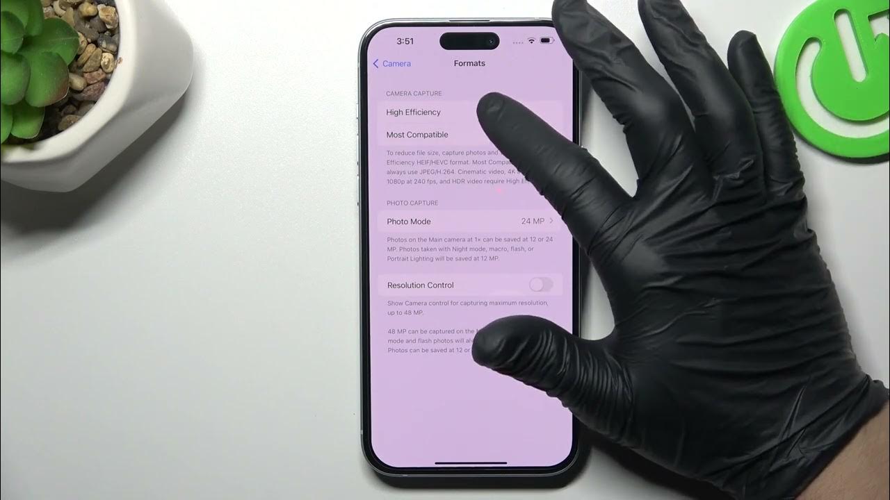 Video thumbnail for How to Change Photo Quality on iPhone 15 Plus - Switch Image Resolution