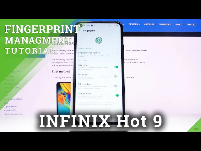 Video thumbnail for How to Add Fingerprint to INFINIX Hot 9 – Set Up Screen Lock Method