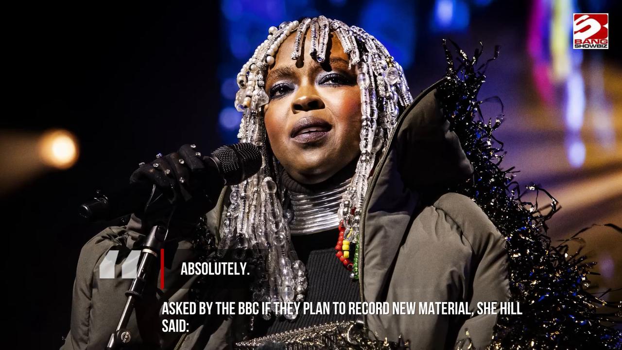 Video thumbnail for The Fugees: Lauryn Hill and Wyclef Jean reveal plans to record new music