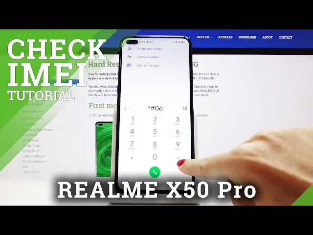 Video thumbnail for How to Locate Serial and IMEI Number in Realme X50 Pro- Check SN / IMEI