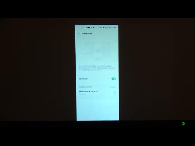 Video thumbnail for How to Project Phone Screen in a Very Large Size with PHILIPS NeoPix Prime Projector - Screencast
