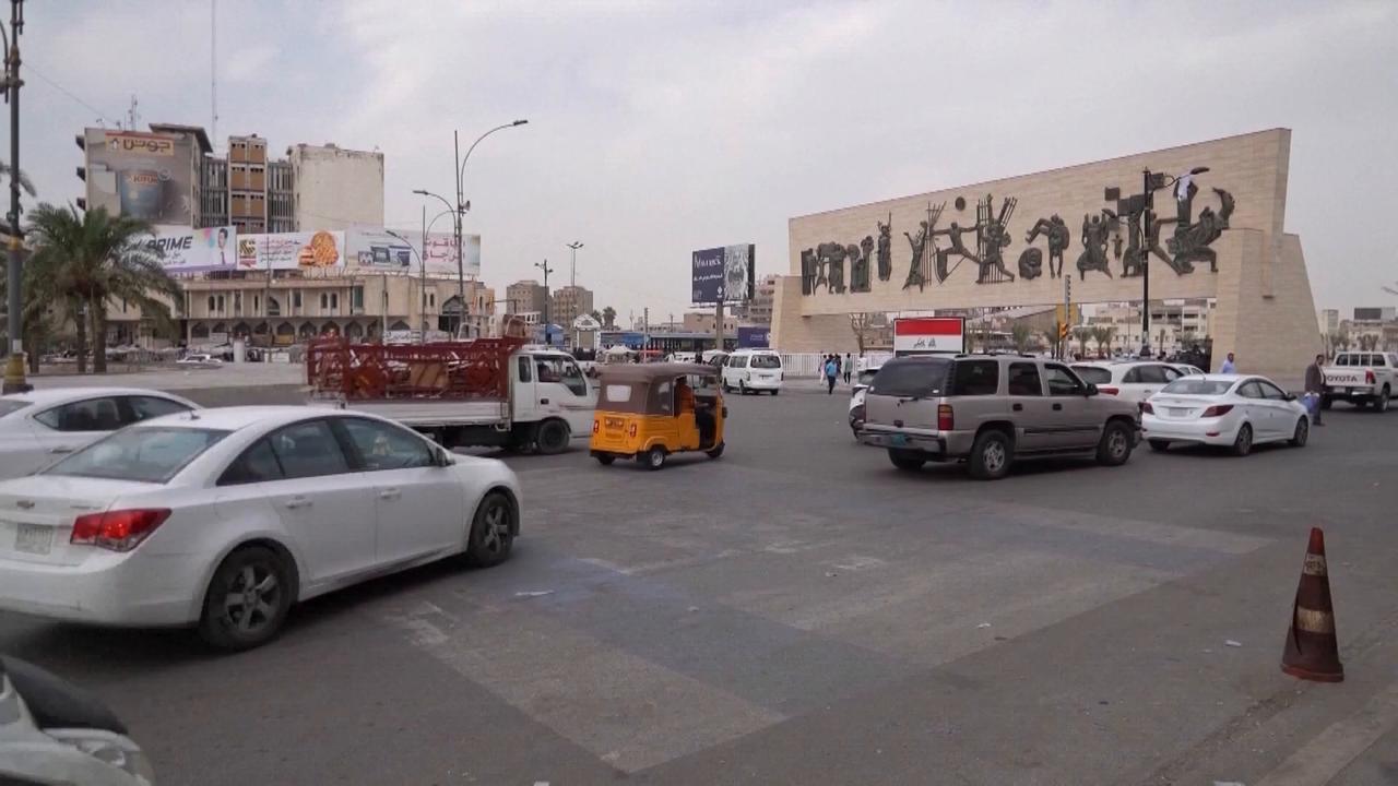 Video thumbnail for Iraq: Iraq's Najaf airport to resume flights with Iran.