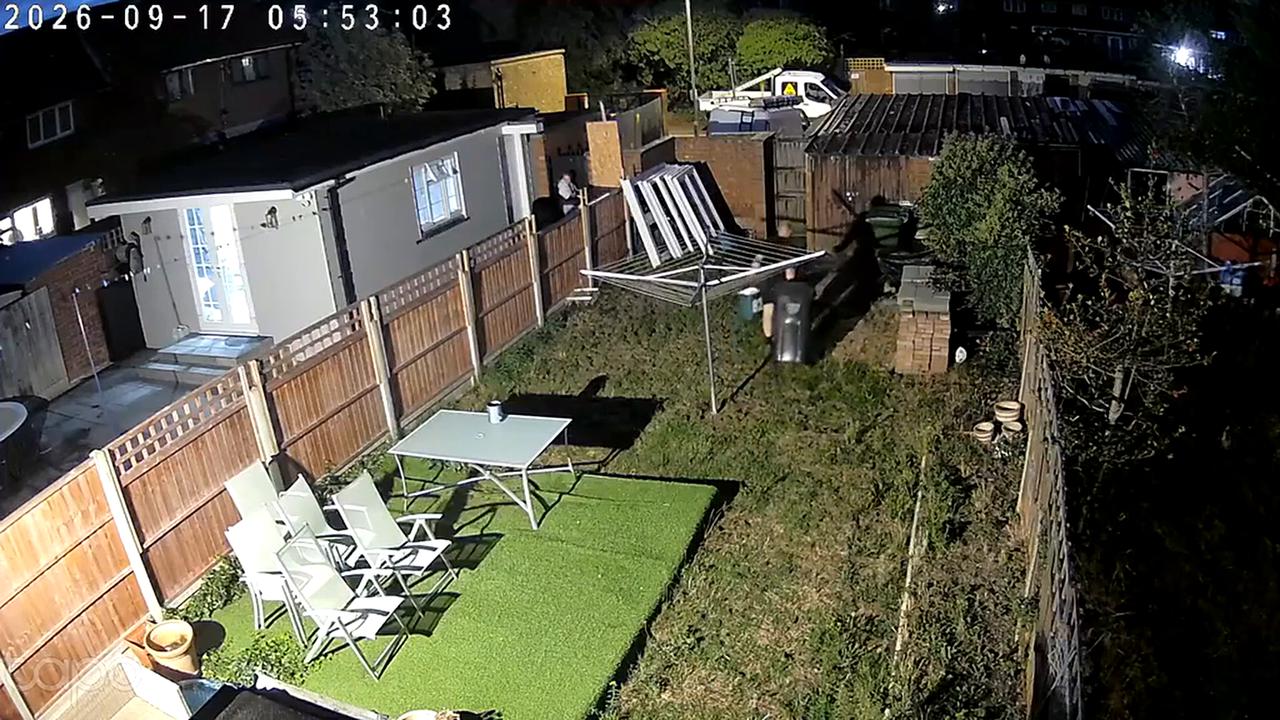 Video thumbnail for UK: Man Takes a Face-First Tumble While Carrying Two Wheelie Bins.