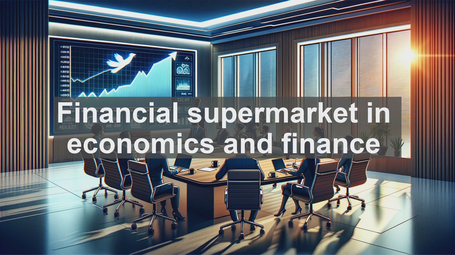 'Video thumbnail for Financial supermarket in economics and finance'