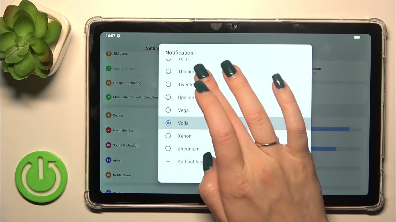 Video thumbnail for How to Change Notifications Sound on HOTWAV Pad 8 – Adjust Notification Sound
