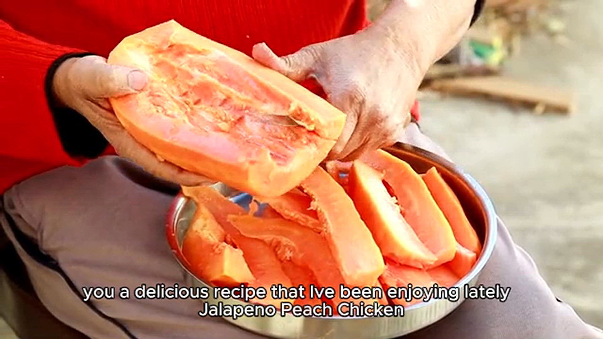 'Video thumbnail for Jalapeno Hell Peach Chicken Recipe'