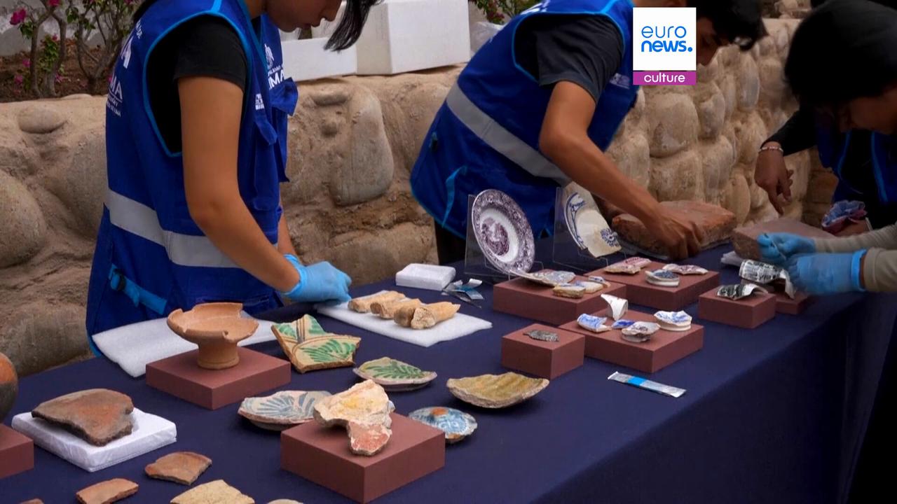 Video thumbnail for Remains of 16th-century hospital that treated sailors discovered in Peru