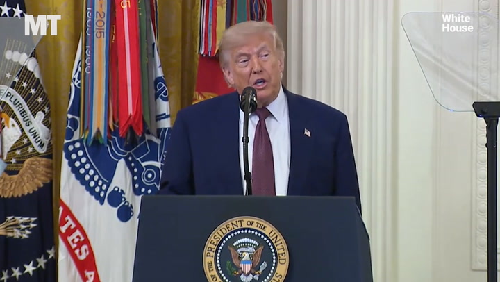 Video thumbnail for President awards Medal of Honor to three recipients at White House
