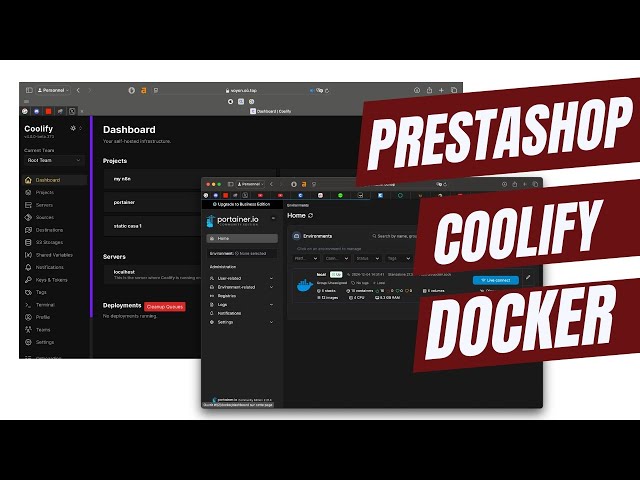 Video thumbnail for Installer une application Docker comme Prestashop ou n8n sur un VPS avec Coolify et Portainer