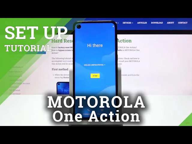 Video thumbnail for How to Configure Motorola One Action – Basic Phone Set Up