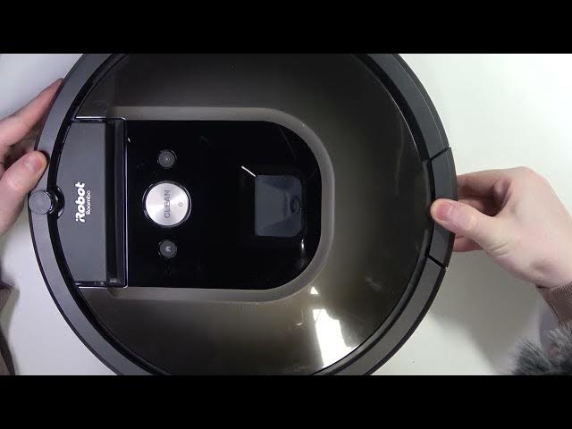 Video thumbnail for Keep Your Roomba Clean: Removing the Dust Bin from iRobot Roomba 989!