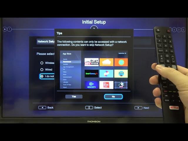 Video thumbnail for How to First Set Up THOMSON Smart LED TV?