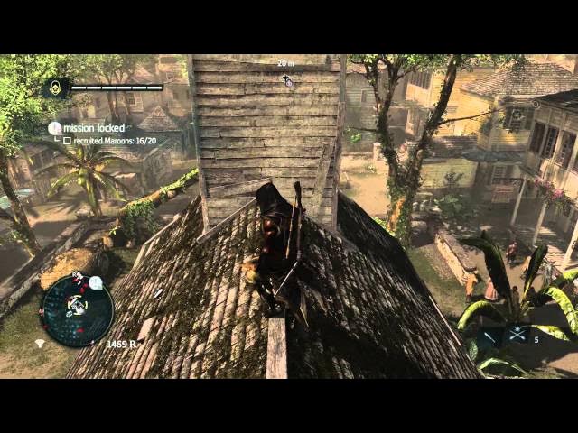 Video thumbnail for Assassins Creed IV Freedom Cry - Random Gameplay Synchronize Area, Recruit Maroons, Epic Fail PS4