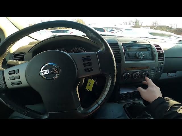 Video thumbnail for How to Change Airflow Power in Nissan Pathfinder ( 2004 – 2014 ) | Adjust Blowing Power
