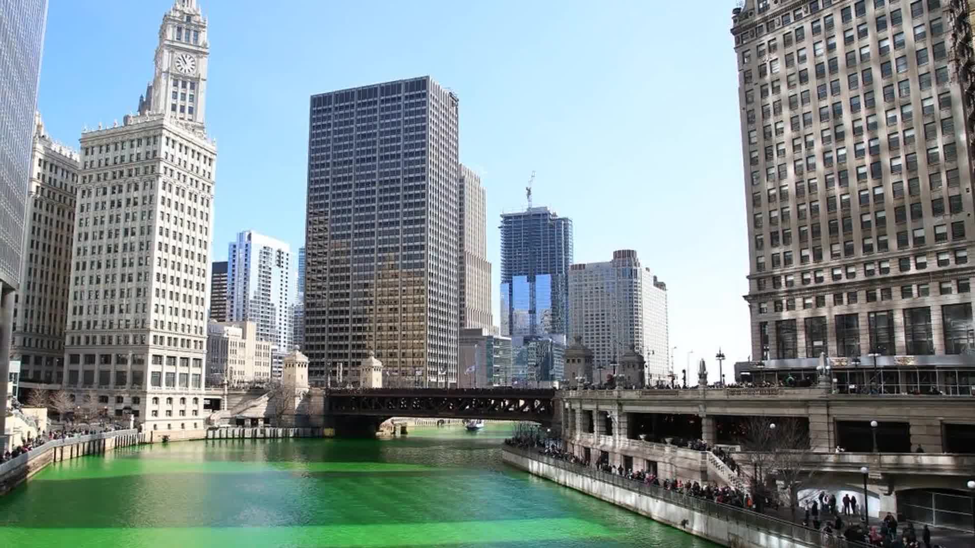 'Video thumbnail for Chicago's St. Patrick's Day 2025: A Green Celebration'