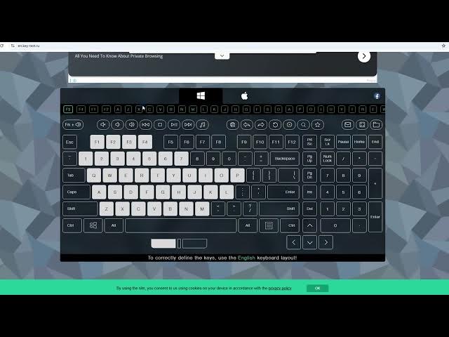 Video thumbnail for How To Test  Keyboard Keys | Check Functioning and Faulty Keys