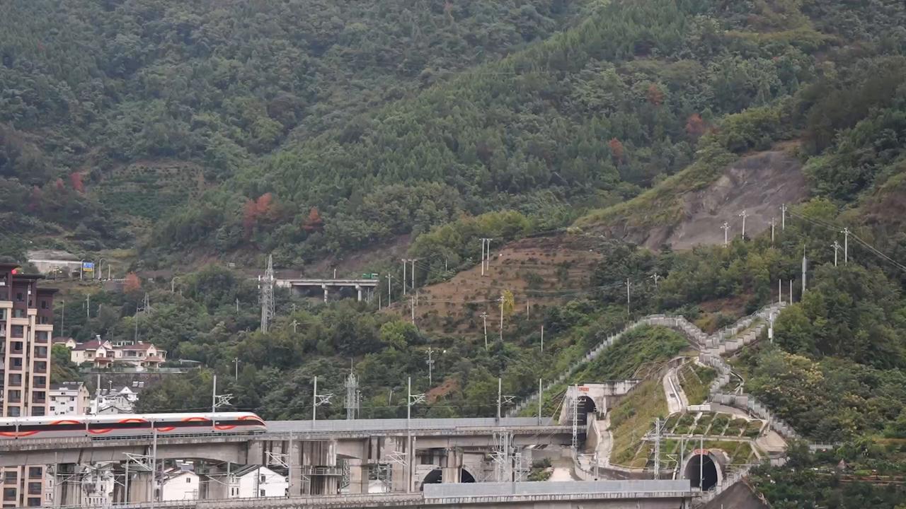Video thumbnail for China: Four New High-Speed Rail Lines Open Across Regions.
