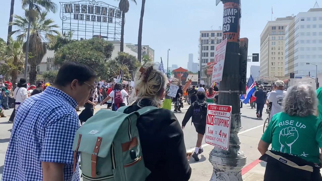 Video thumbnail for US: May Day 2026: Los Angeles.