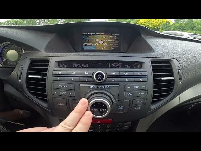 Video thumbnail for How to Change Measurement Units in Honda Accord VIII ( 2007 – 2016 ) Switch Between MPH and KMH