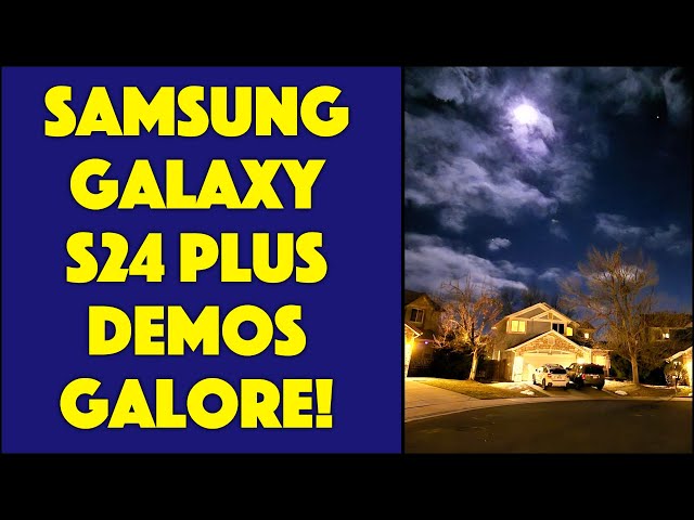 Video thumbnail for Samsung Galaxy S24 Plus -- DETAILED DEMOS & REVIEW