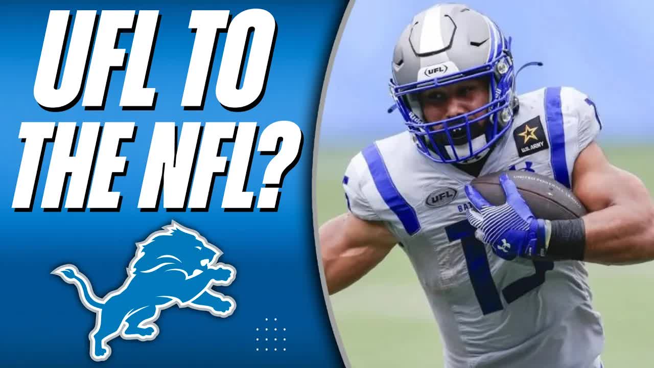'Video thumbnail for The Lions Have A Brand New Running Back Making A LOT Of Noise At Training Camp...'