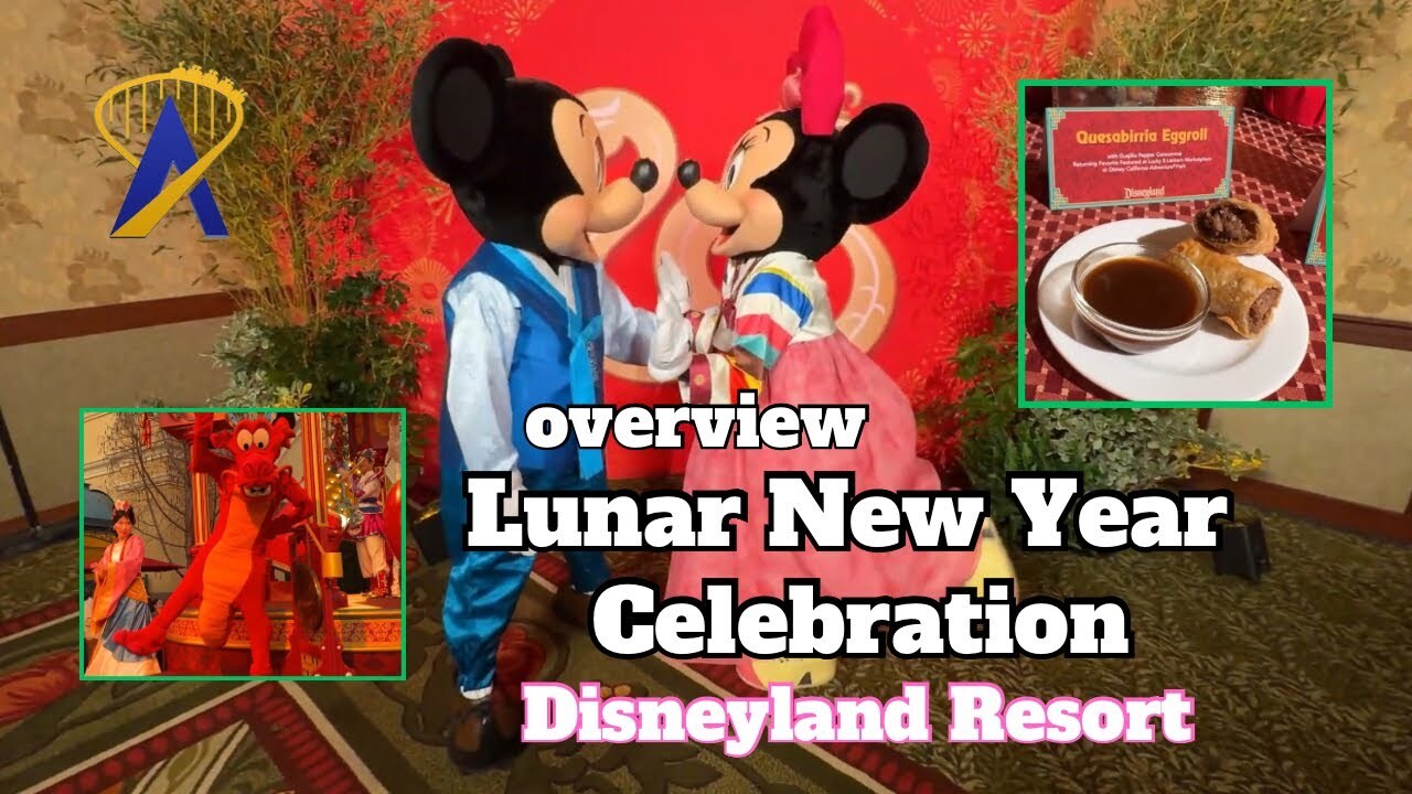 Video thumbnail for Disneyland Resort Lunar New Year 2025 Overview
