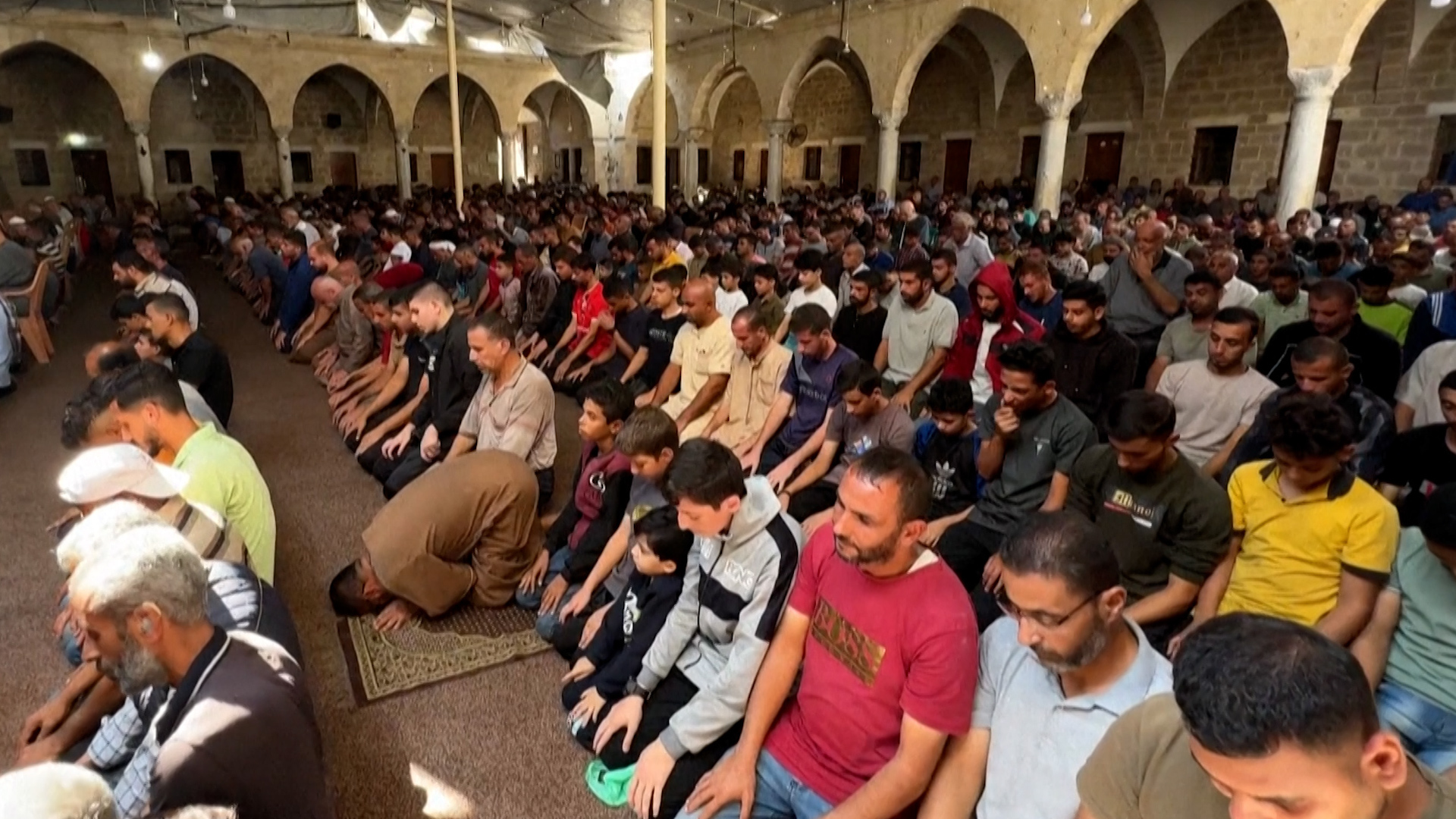 'Video thumbnail for Gaza’s Sayed al-Hashim mosque reopens after two years'