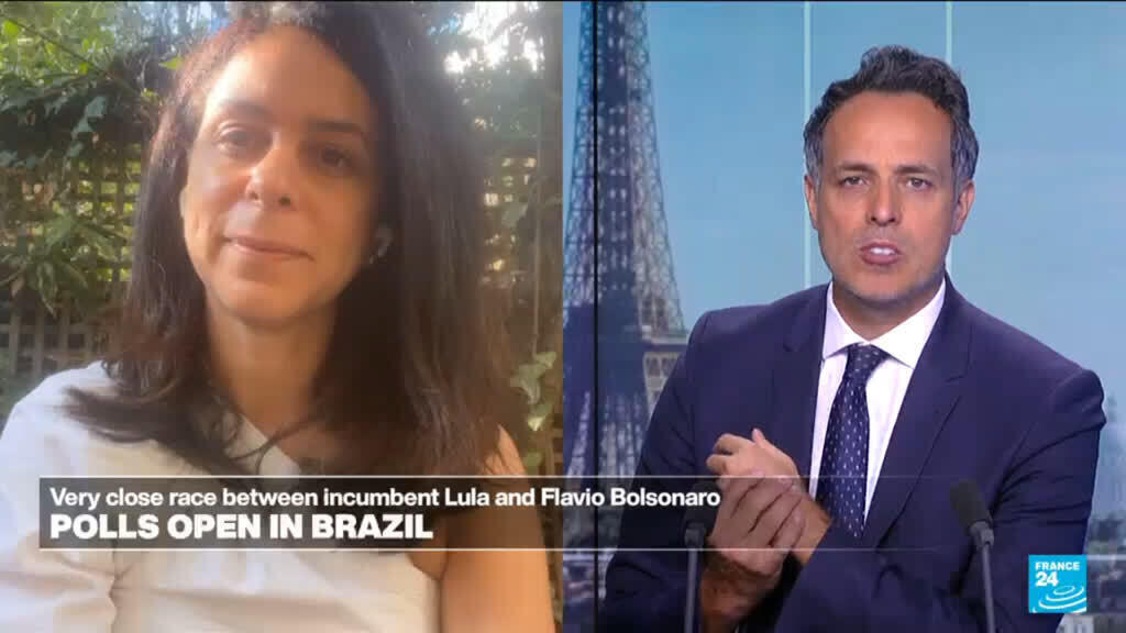 Video thumbnail for Lula and Bolsonaro face off in Brazil presidential race