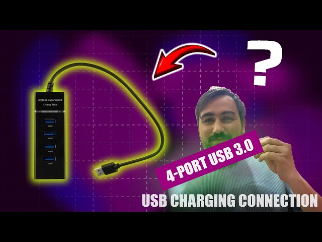 Video thumbnail for Stay Connected Anywhere with Cadorabo 4-Port USB 3.0 Multi-Interface USB Hub Plug! 🔌