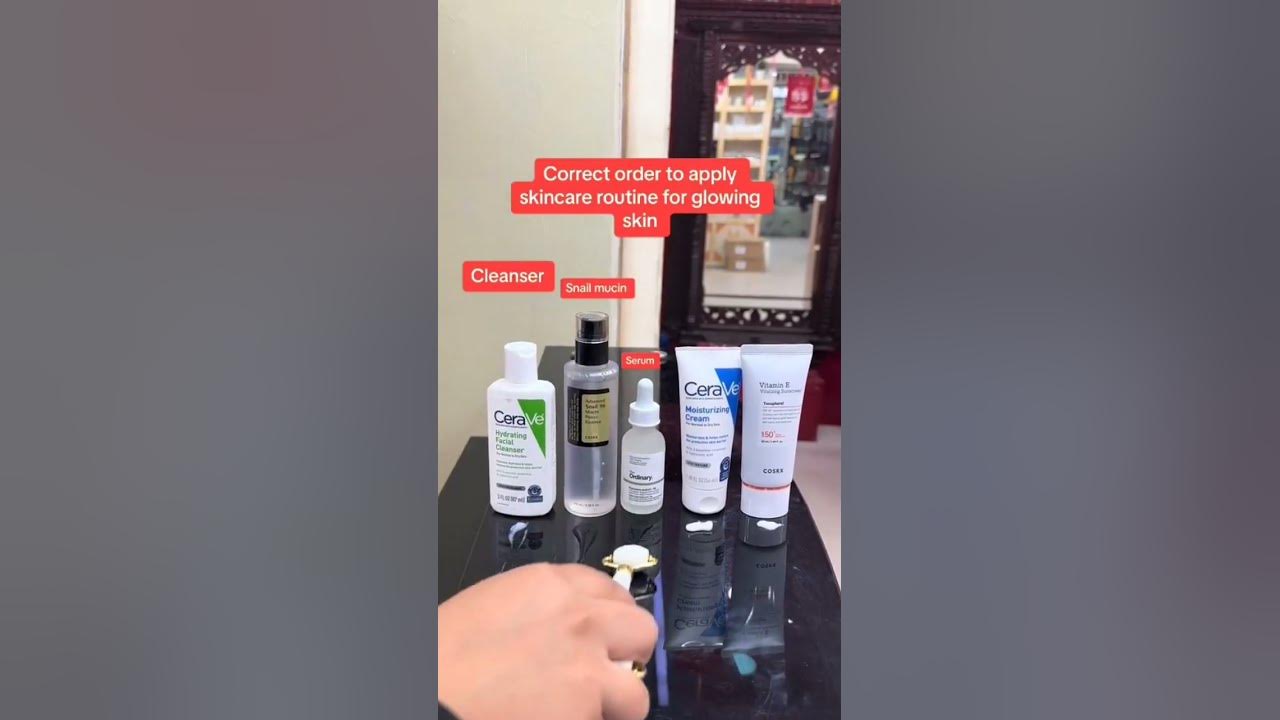 Video thumbnail for #Skincare Routine For Dry Skin