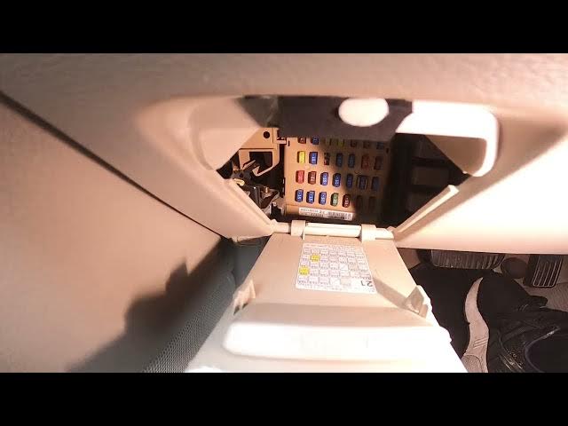 Video thumbnail for Where is Interior Fuse Box in Subaru Outback III ( 2005 – 2009 ) - Find Interior Fuse Box