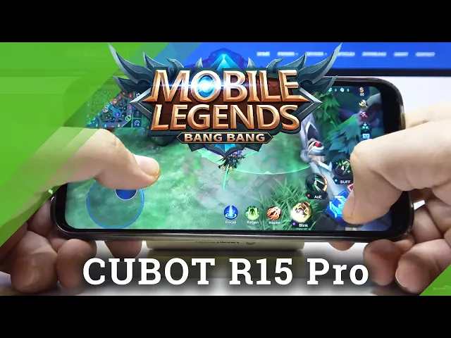 Video thumbnail for Mobile Legends gameplay on CUBOT R15 Pro - Device Test