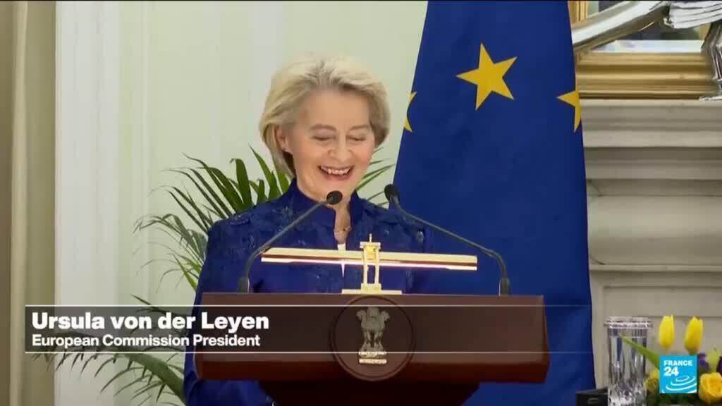 Video thumbnail for India and EU seal landmark trade pact after 20 years of talks