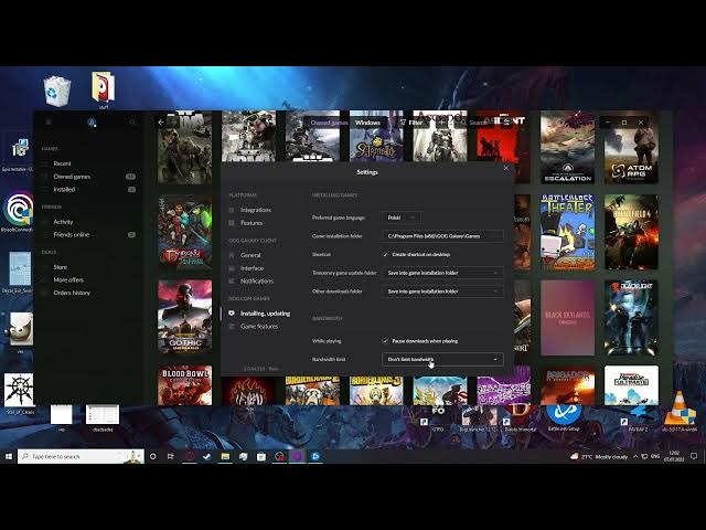 Video thumbnail for Gog Galaxy 2022 - How To Disable & Adjust Download Speed Limit