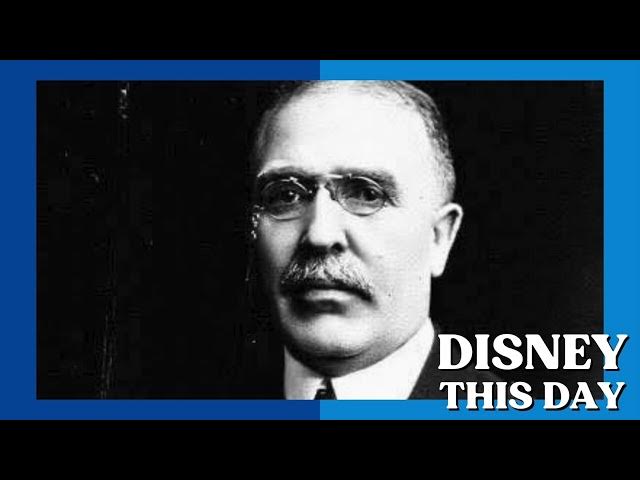 Video thumbnail for Robert S.  Disney | DISNEY THIS DAY | August 7, 1861