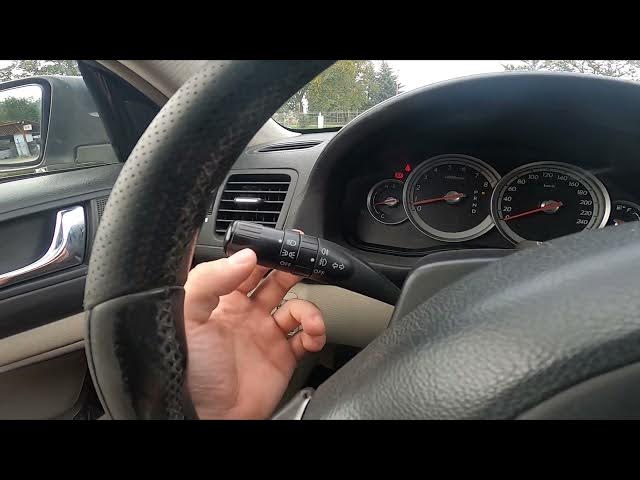 Video thumbnail for How to Enable or Disable Front Anti Fog Lights in Subaru Outback III (2005–2009) - Use AntiFog Light